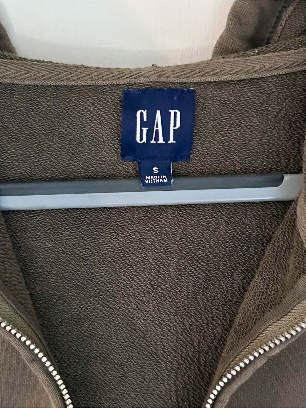 GAP Heavy Oversized Zip up hoodie Small - Picture 6 of 6